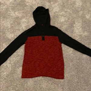 Boys hooded shirt